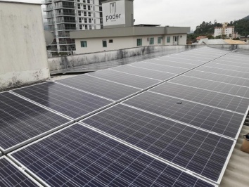 Sistema fotovoltaico para comércio